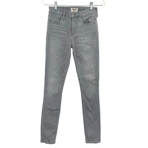 Agolde Filter Free High Rise Skinny Jeans in Fame Whiskering 25